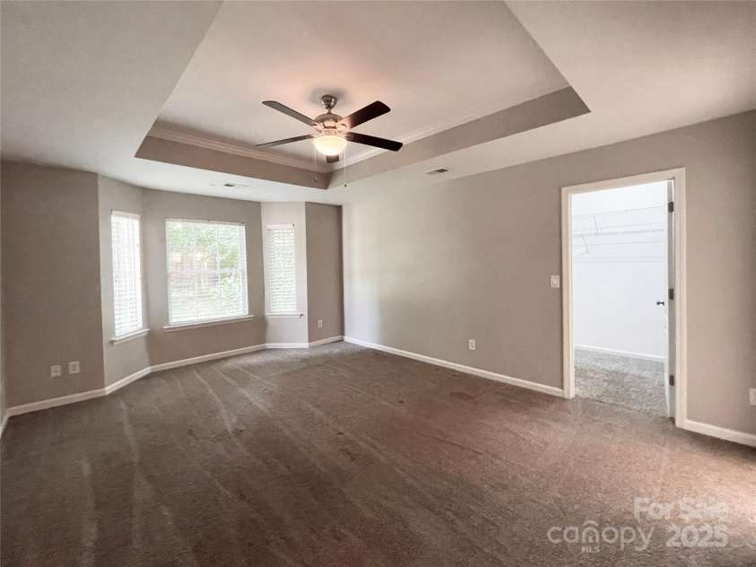 2834 Ritz Lane, Matthews, NC 28105.  MLS# CAR4278629, YatesRealty ID 27285. Downstairs Master