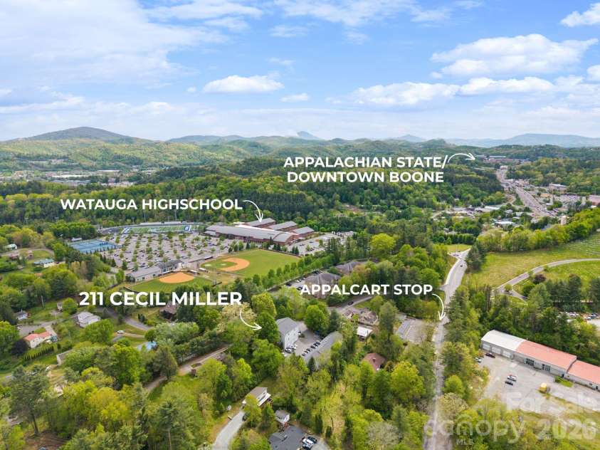 211 Cecil Miller Road, Boone, NC 28607.  MLS# CAR4378240, YatesRealty ID 27287. 