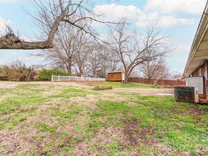 2926 Lake Drive, Shelby, NC 28152.  MLS# CAR4351975, YatesRealty ID 2729. Back Yard