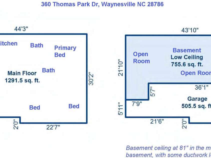 360 Thomas Park, Waynesville, NC 28786.  MLS# CAR4272862, YatesRealty ID 27290. 
