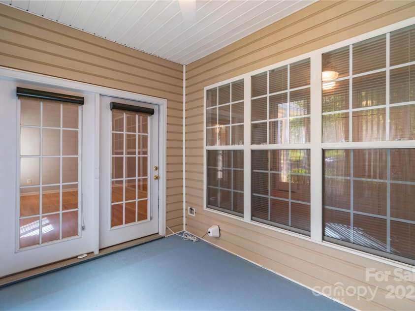 4467 Antelope Lane, Charlotte, NC 28269.  MLS# CAR4260461, YatesRealty ID 27294. Enclosed porch