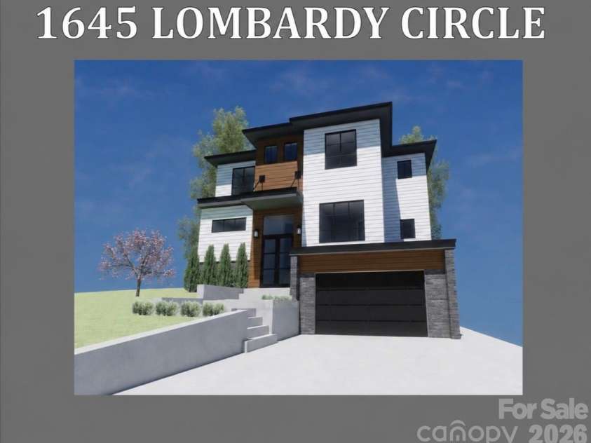 1645 Lombardy Circle, Charlotte, NC 28203.  MLS# CAR4385209, YatesRealty ID 27296. Rendering