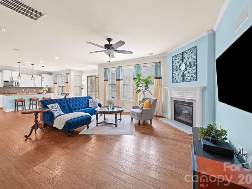 148 Byers Commons Drive, Mooresville, NC 28117.  MLS# CAR4368080, YatesRealty ID 27301. Open concept floor plan with abundant natural light. Note: Home is prewired with CAT-5e/6