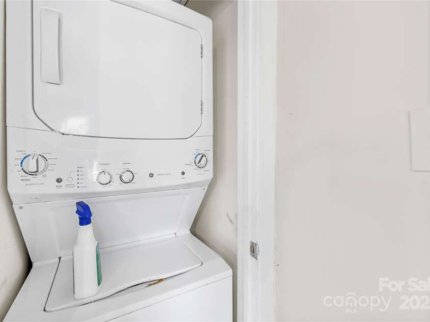 716 Wilson Road, Salisbury, NC 28144.  MLS# CAR4278566, YatesRealty ID 27301. Stacked laundry - in Primary suite