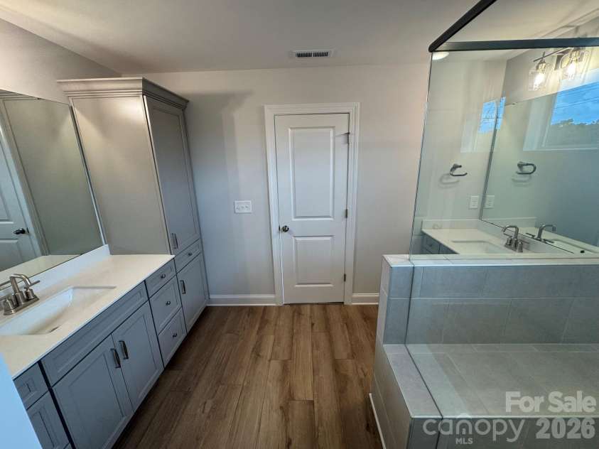 2617 Wild Azalea Court, Monroe, NC 28110.  MLS# CAR4384595, YatesRealty ID 27302. Primary Bathroom
