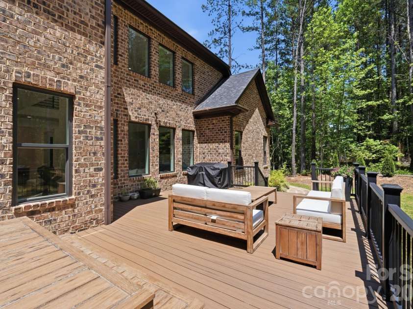 145 Crooked Branch Way, Troutman, NC 28166.  MLS# CAR4385546, YatesRealty ID 27315. Outdoor Deck
