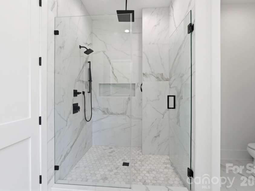 145 Crooked Branch Way, Troutman, NC 28166.  MLS# CAR4385546, YatesRealty ID 27315. Primary Bath - Walk-in shower