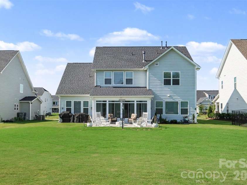 3826 Dahlia Drive, Harrisburg, NC 28075.  MLS# CAR4402406, YatesRealty ID 27316. Backyard