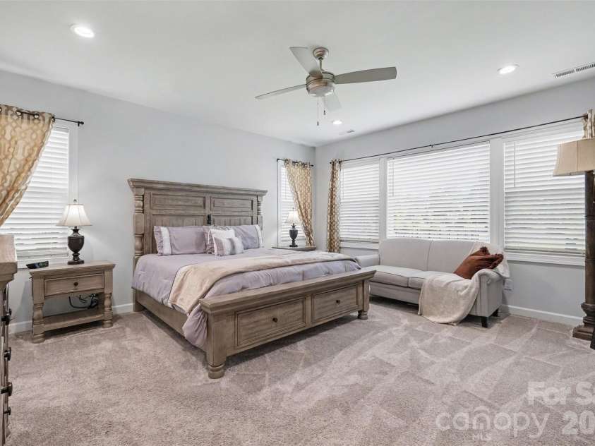 3826 Dahlia Drive, Harrisburg, NC 28075.  MLS# CAR4402406, YatesRealty ID 27316. Primary Bedroom