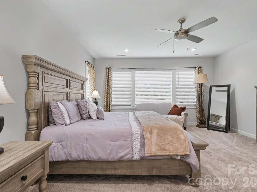 3826 Dahlia Drive, Harrisburg, NC 28075.  MLS# CAR4402406, YatesRealty ID 27316. Primary Bedroom