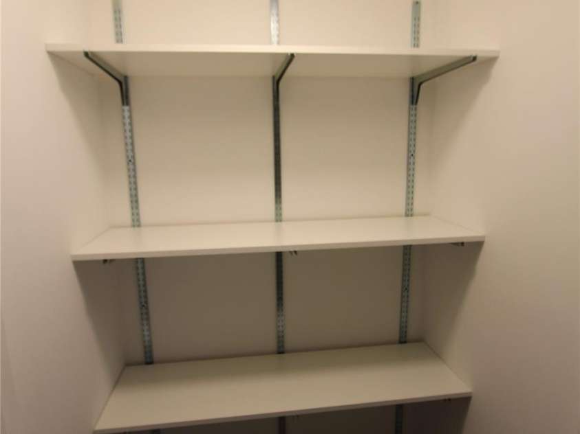 1421 Thompson Avenue, Charlotte, NC 28216.  MLS# CAR4259124, YatesRealty ID 27317. Hall closet with deep shelving