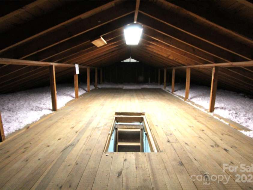 1421 Thompson Avenue, Charlotte, NC 28216.  MLS# CAR4259124, YatesRealty ID 27317. New insulation in floored attic