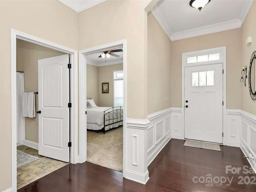 1397 Tupelo Road, Clover, SC 29710.  MLS# CAR4267645, YatesRealty ID 27327. Roomy front hall