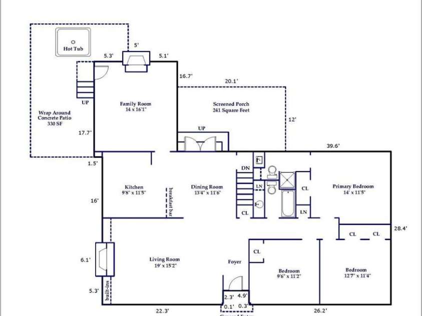 24 Woodcrest Road, Asheville, NC 28804.  MLS# CAR4280607, YatesRealty ID 27334. 