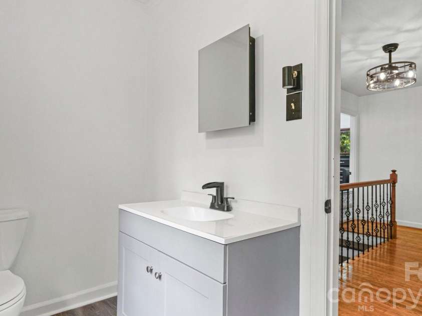 2106 Arden Drive, Monroe, NC 28112.  MLS# CAR4387611, YatesRealty ID 27335. 2nd floor and guest bathroom