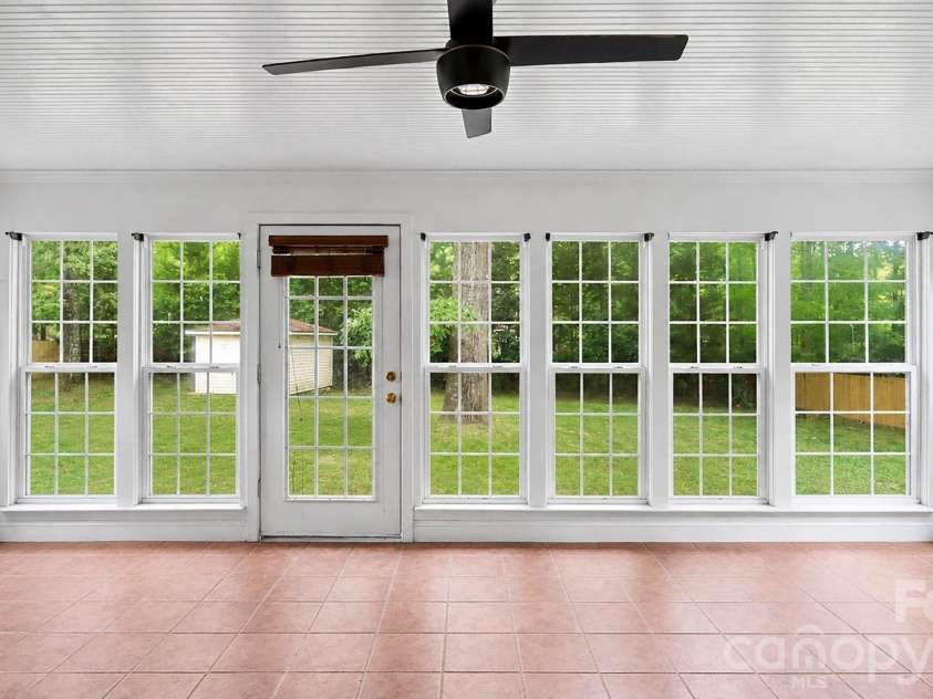2106 Arden Drive, Monroe, NC 28112.  MLS# CAR4387611, YatesRealty ID 27335. Sunroom - virtually enhanced