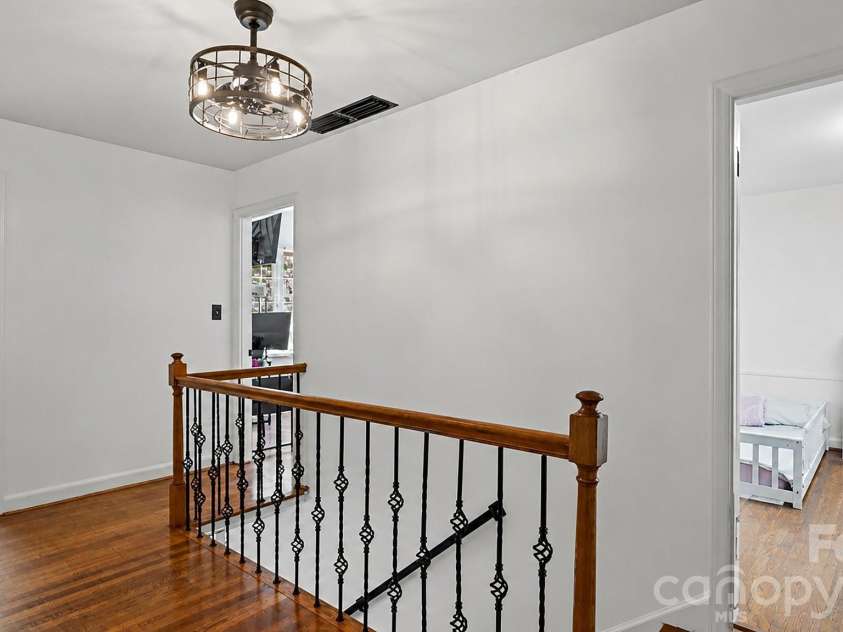 2106 Arden Drive, Monroe, NC 28112.  MLS# CAR4414733, YatesRealty ID 27335. 2nd Floor hallway