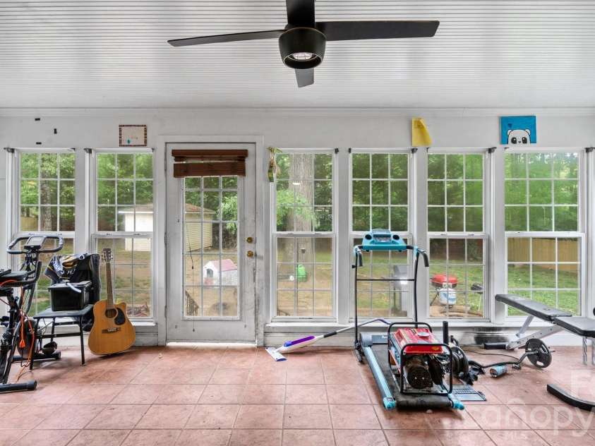 2106 Arden Drive, Monroe, NC 28112.  MLS# CAR4414733, YatesRealty ID 27335. Sunroom