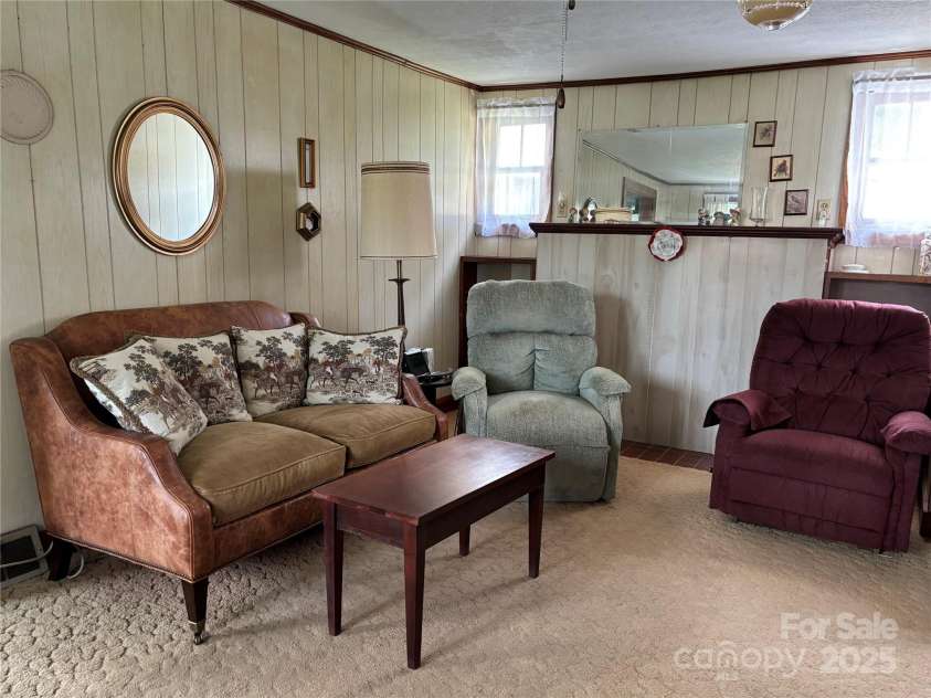 7610 Linville Falls Highway, Newland, NC 28657.  MLS# CAR4275283, YatesRealty ID 27338. Living ROOM