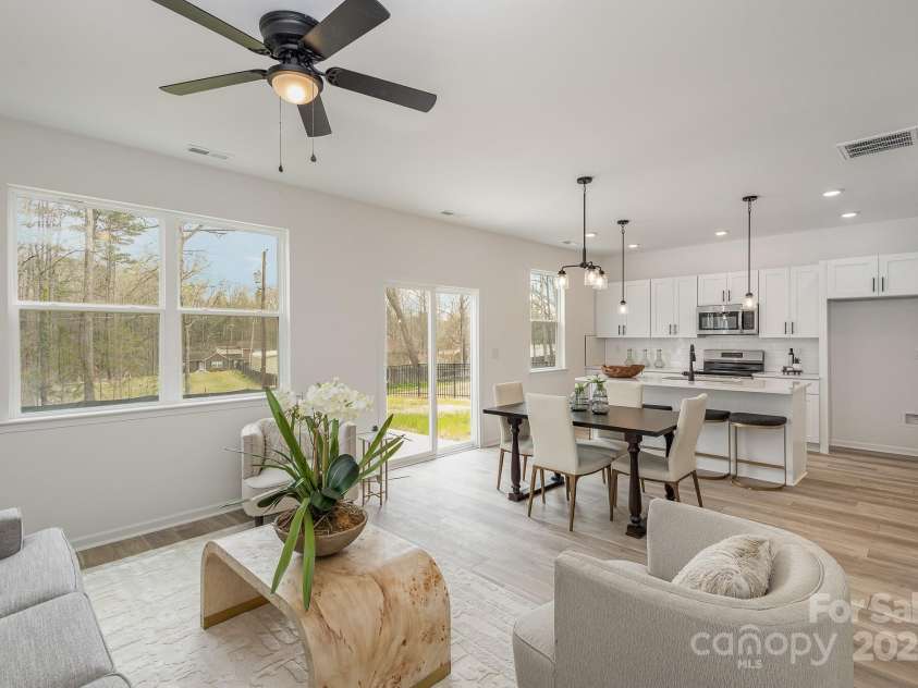 901 Cathey Road, Charlotte, NC 28214.  MLS# CAR4224939, YatesRealty ID 2734. Living Area. Representative Photo