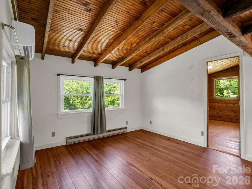 255 & 257 Crescent Street, Saluda, NC 28773.  MLS# CAR4383610, YatesRealty ID 27346. Bedroom 2
