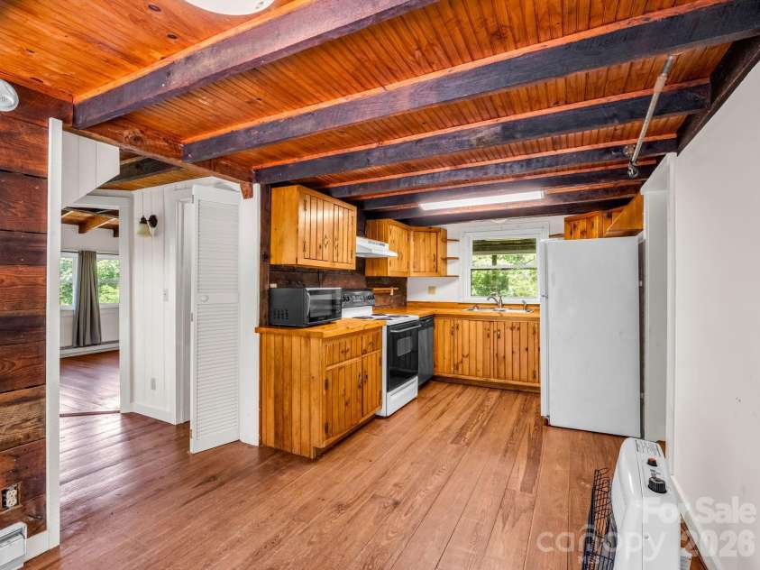 255 & 257 Crescent Street, Saluda, NC 28773.  MLS# CAR4383610, YatesRealty ID 27346. Kitchen