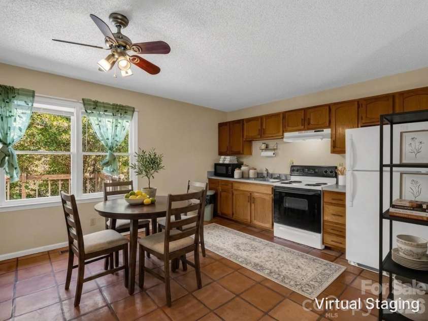 255 & 257 Crescent Street, Saluda, NC 28773.  MLS# CAR4383610, YatesRealty ID 27346. Kitchen