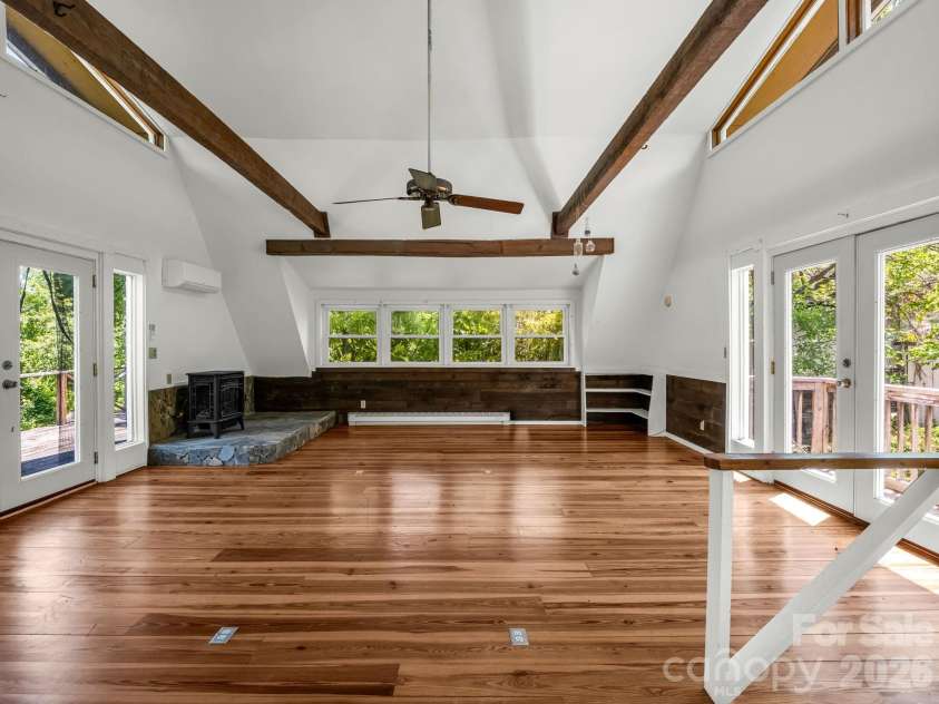 255 & 257 Crescent Street, Saluda, NC 28773.  MLS# CAR4383610, YatesRealty ID 27346. Loft
