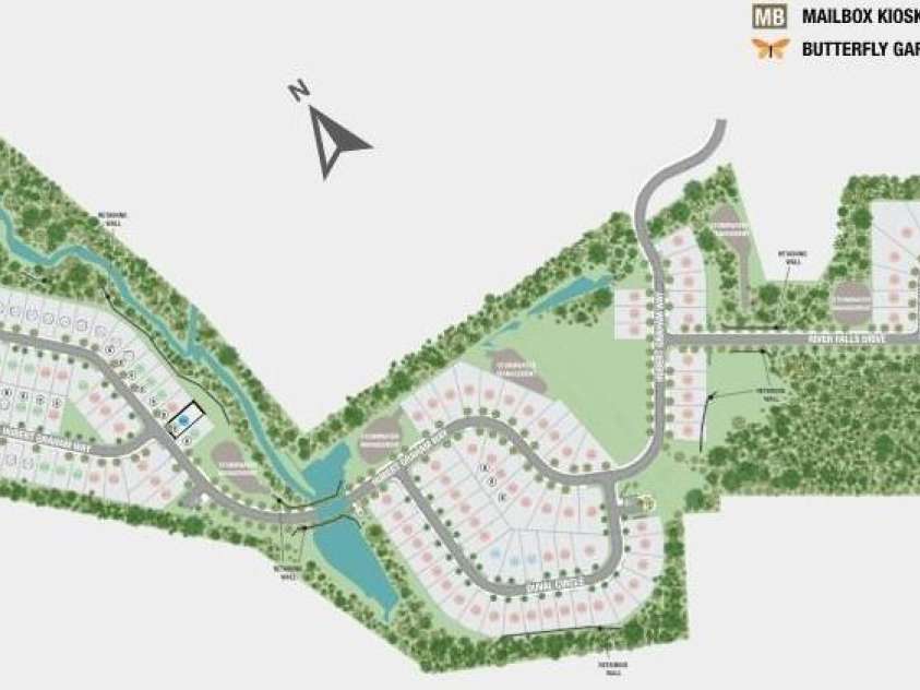 1586 Hubert Graham Way, Tega Cay, SC 29708.  MLS# CAR4368146, YatesRealty ID 27347. River Falls Site Map