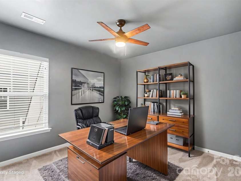 1145 Hammond Drive, Matthews, NC 28104.  MLS# CAR4386704, YatesRealty ID 27349. Virtually staged