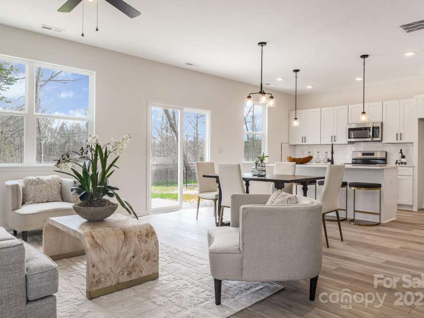 2016 Sadler Woods Lane, Charlotte, NC 28214.  MLS# CAR4220744, YatesRealty ID 2735. Living Area - Representative Photo