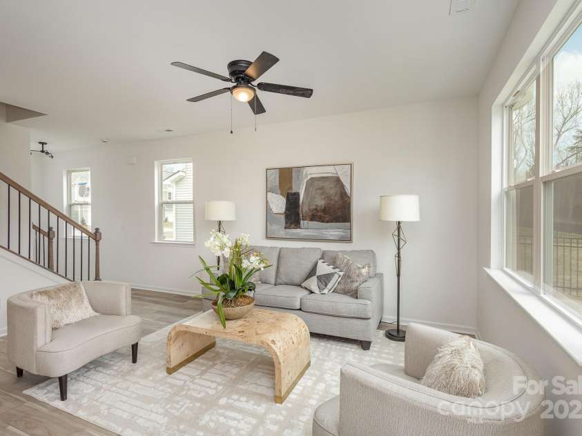 2016 Sadler Woods Lane, Charlotte, NC 28214.  MLS# CAR4220744, YatesRealty ID 2735. Vinyl plank flooring throughout first floor. Representative Photo