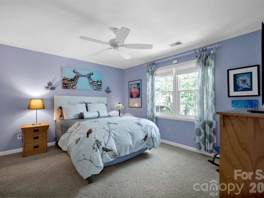 421 Sardis Lane, Charlotte, NC 28270.  MLS# CAR4363122, YatesRealty ID 27355. Secondary bedroom has large walk in closet