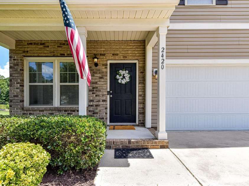 2420 Sierra Chase Drive, Monroe, NC 28112.  MLS# CAR4281740, YatesRealty ID 27356. Lovely curb appeal
