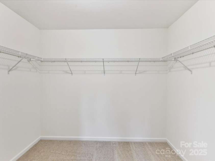 2420 Sierra Chase Drive, Monroe, NC 28112.  MLS# CAR4281740, YatesRealty ID 27356. Primary closet
