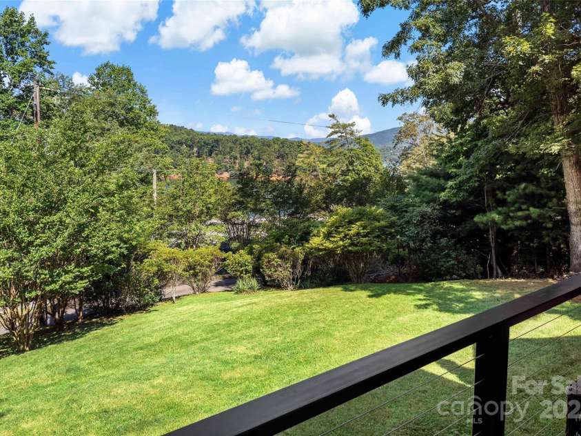 1181 Forest Lake Heights Drive, Nebo, NC 28761.  MLS# CAR4273270, YatesRealty ID 27361. Yard View