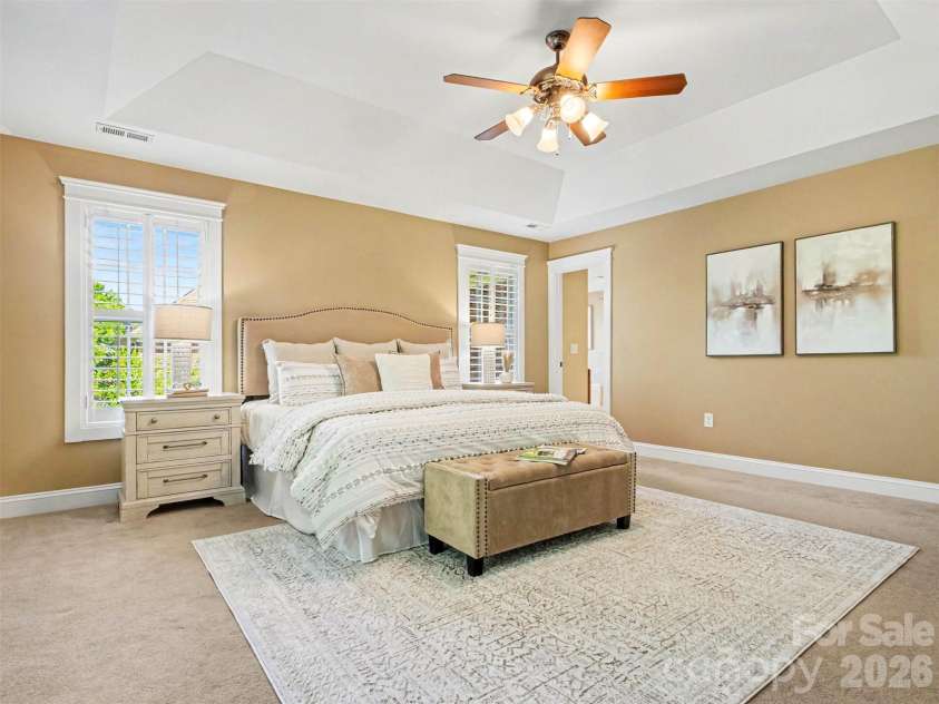 1311 Dobson Drive, Waxhaw, NC 28173.  MLS# CAR4377774, YatesRealty ID 27369. Generous primary suite