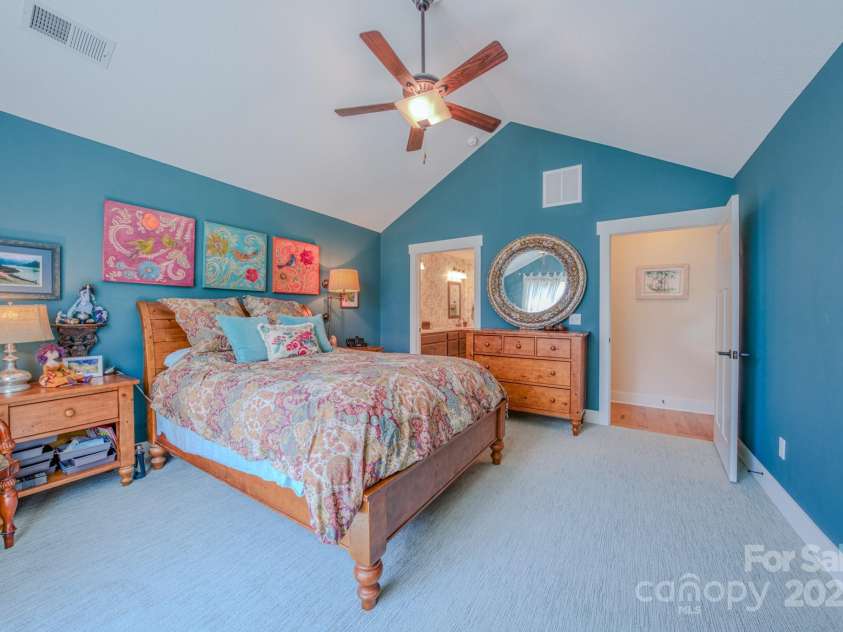 38 Westfield Way, Candler, NC 28715.  MLS# CAR4274179, YatesRealty ID 27377. Primary Bedroom