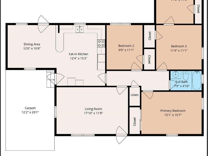 1631 Lincoln Drive, Shelby, NC 28152.  MLS# CAR4338674, YatesRealty ID 2738. 