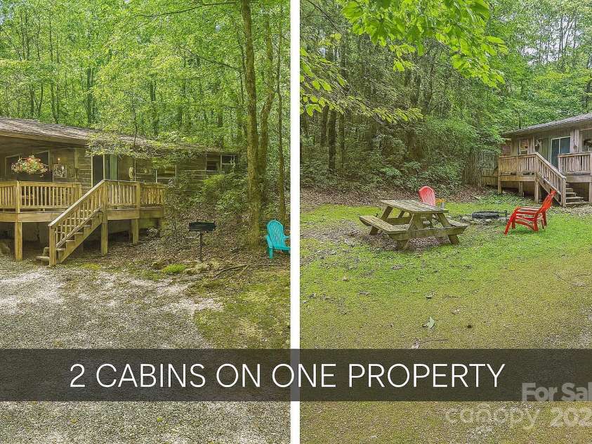 1778 and 1780 Happy Acres Road, Brevard, SC 28712.  MLS# CAR4177500, YatesRealty ID 2738. 
