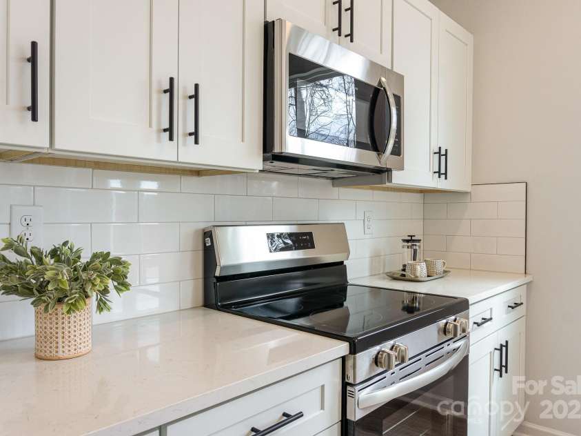3024 Sadler Woods Lane, Charlotte, NC 28214.  MLS# CAR4210260, YatesRealty ID 2738. Soft-close Cabinets. Representative Photo