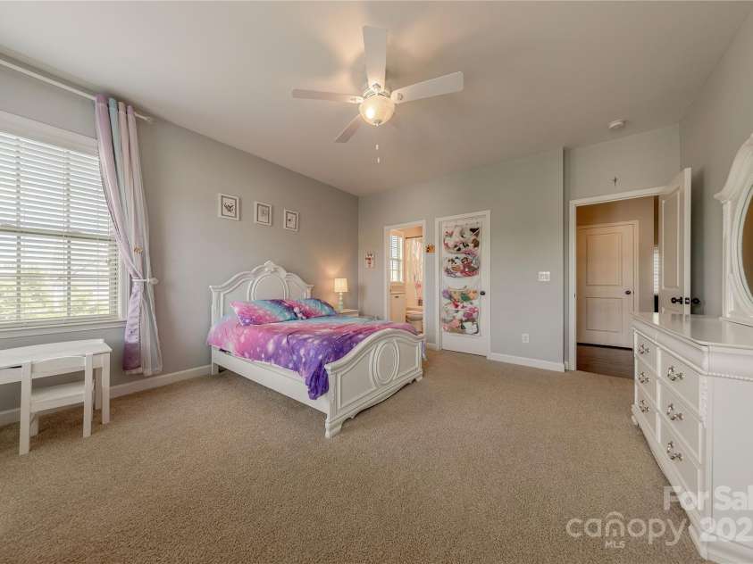 5266 Meadowcroft Way, Fort Mill, SC 29708.  MLS# CAR4278717, YatesRealty ID 27385. Bedroom Three with En Suite Bath