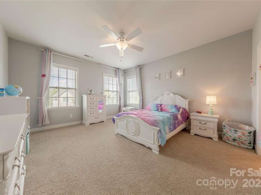 5266 Meadowcroft Way, Fort Mill, SC 29708.  MLS# CAR4278717, YatesRealty ID 27385. Bedroom Three with En Suite Bath