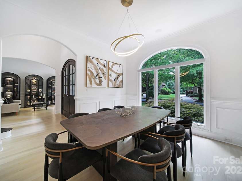 8016 Pemswood Street, Charlotte, NC 28277.  MLS# CAR4271864, YatesRealty ID 27389. Dining Room with Upgraded Fixture...
