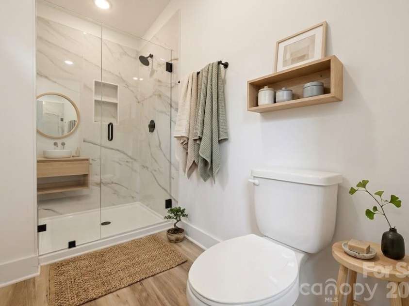 3264 Fairview Drive, Gastonia, NC 28052.  MLS# CAR4382588, YatesRealty ID 27396. Virtual staging bathroom