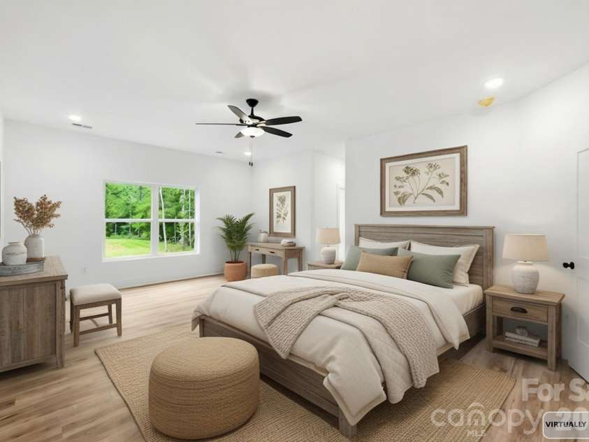 3264 Fairview Drive, Gastonia, NC 28052.  MLS# CAR4382588, YatesRealty ID 27396. Virtual staging Bedroom