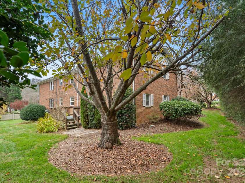 27 Capri Lane, Hendersonville, NC 28791.  MLS# CAR4200662, YatesRealty ID 274. Rear Exterior