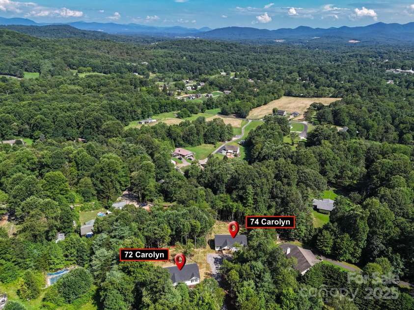 72 Carolyn Drive, Candler, NC 28715.  MLS# CAR4275453, YatesRealty ID 27408. 