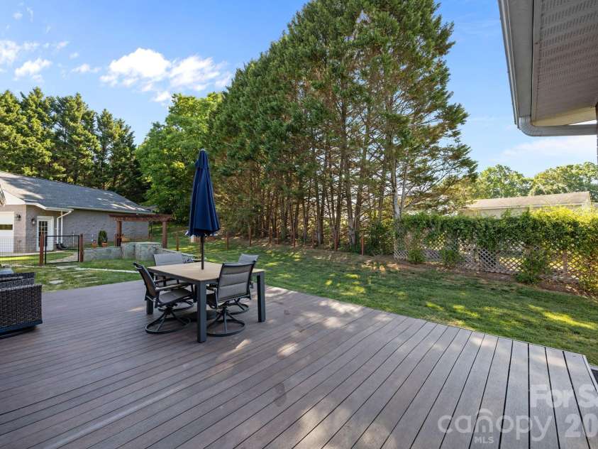 3030 Lydia Lane, Newton, NC 28658.  MLS# CAR4373237, YatesRealty ID 27409. Low maintenance composite deck.