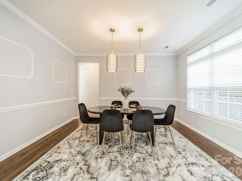 1109 Cooper Lane, Indian Trail, NC 28079.  MLS# CAR4384307, YatesRealty ID 27420. Dining Room